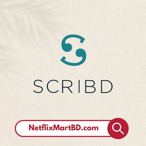 Scribd Personal/Shared Account in Bangladesh: Unlimited Access to eBooks, Audiobooks, and More